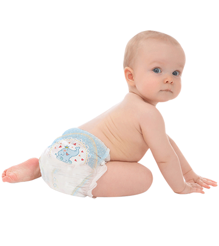 Diapers & organic wipes 
